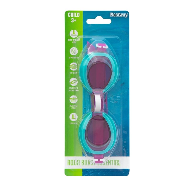 Gafas De Natacion Bestway 21002 Color Protección Uv Unisex