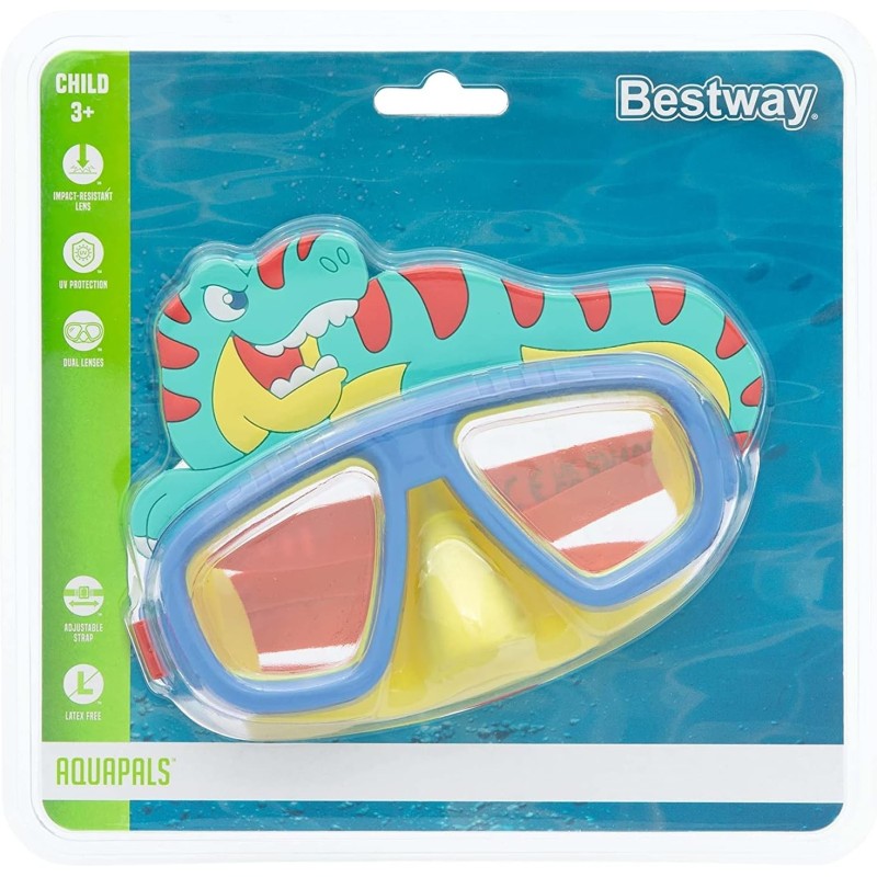 Gafas De Natacion Bestway 22064 Figura Protección Uv Niños