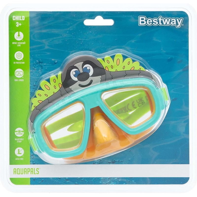 Gafas De Natacion Bestway 22064 Figura Protección Uv Niños