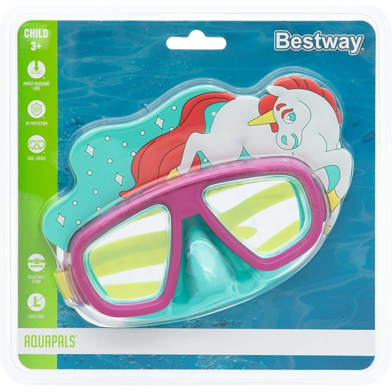 Gafas De Natacion Bestway 22064 Figura Protección Uv Niños
