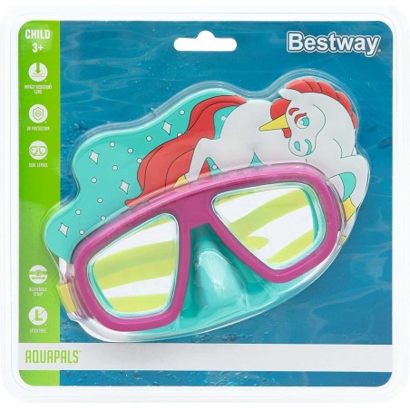 Gafas De Natacion Bestway 22064 Figura Protección Uv Niños