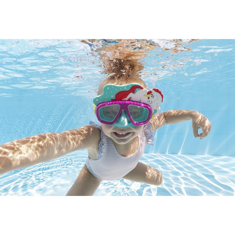 Gafas De Natacion Bestway 22064 Figura Protección Uv Niños