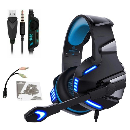 Audifonos Gamer G7500 Sonido Envolvente Microfono Ajustable