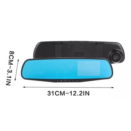 Retrovisor Dvr Cámara