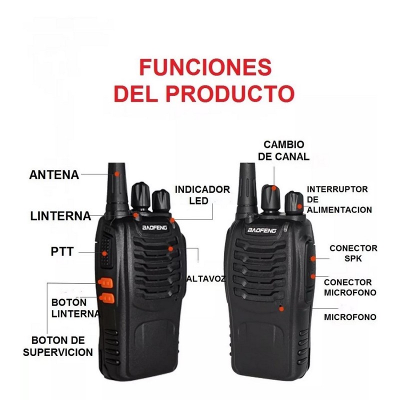 Radio Walkie Baofeng