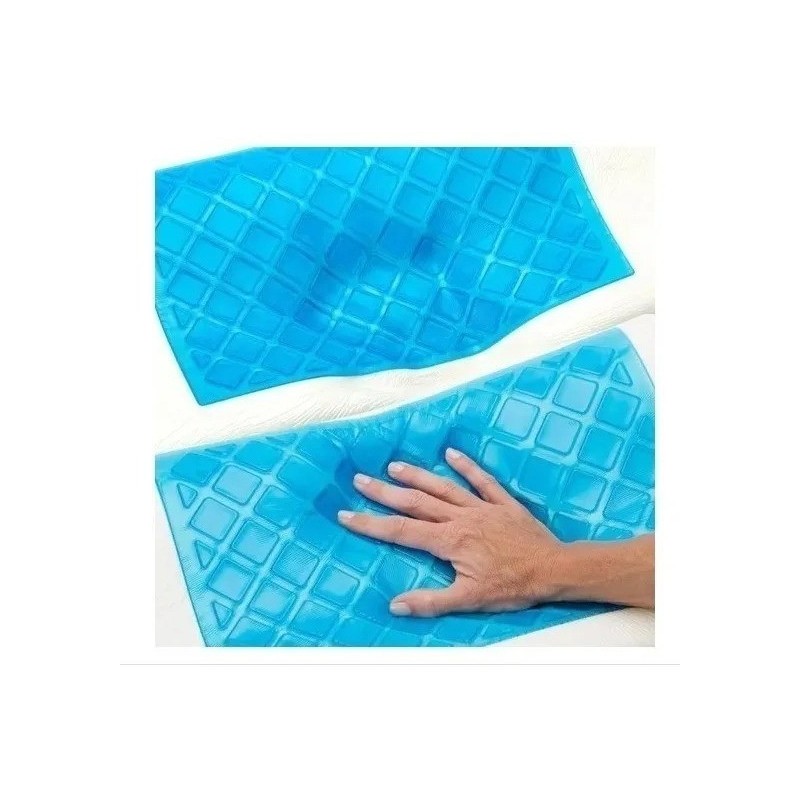 Almohada De Gel Ortopédica Memory Pillow Refrescante X 2 Uni