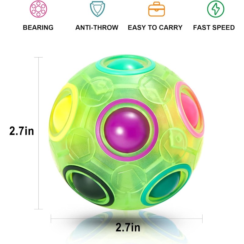 Juego Pelota Magica Rainbow Destreza Habilidad Inteligencia