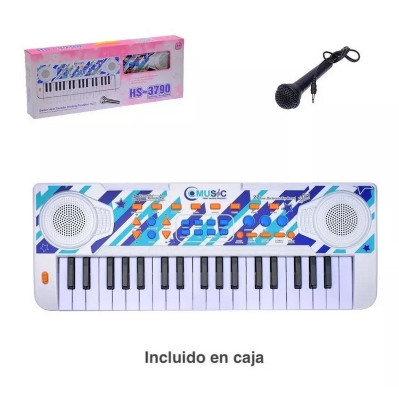 Piano Organeta Teclado Musical Unisex Electrico Juguete