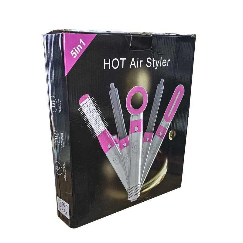 Cepillo Secador De Pelo 5 En 1 Con Voluminizador De Iones