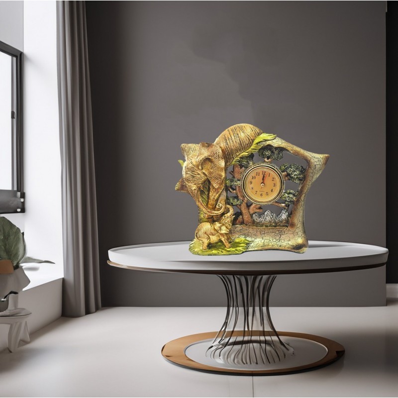 Reloj De Mesa Elefante