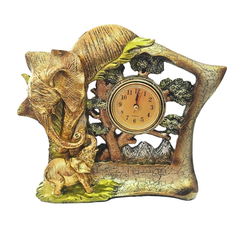 Reloj De Mesa Elefante