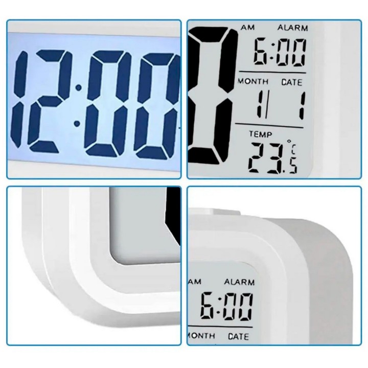 Despertador Digital Despertador Termometro Alarma + Baterias