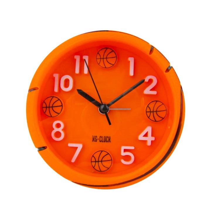 Reloj De Mesa Despertador Balon Baloncesto Unisex + BateriaReloj De Mesa Despertador Balon Baloncesto Unisex + Bateria