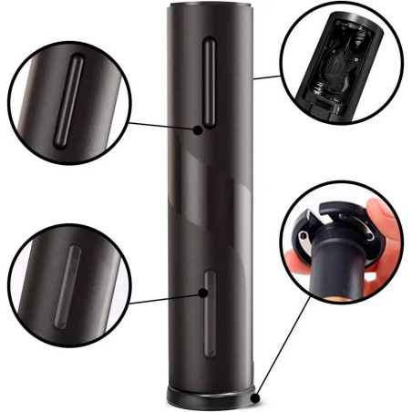 Sacacorchos Descorchador Destapador Vino Electrico + Bateria