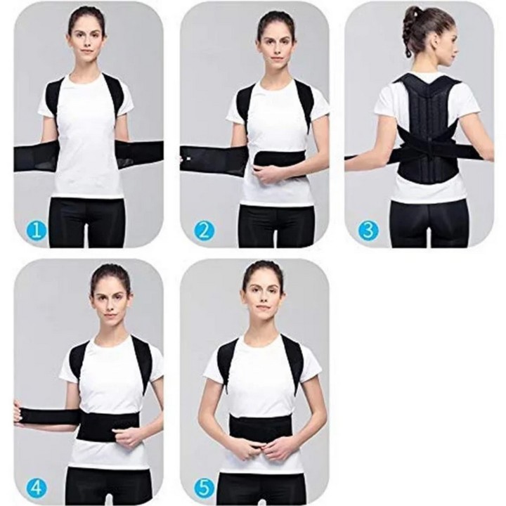 Corrector De Postura Espalda Hombres Y Mujeres Unisex