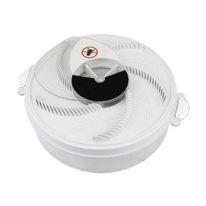 Trampa Automática Usb Giratoria Atrapa Moscas E Insectos