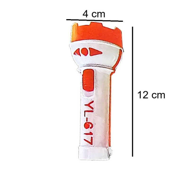 Linterna Led Portable X 4 Unidades + Baterias