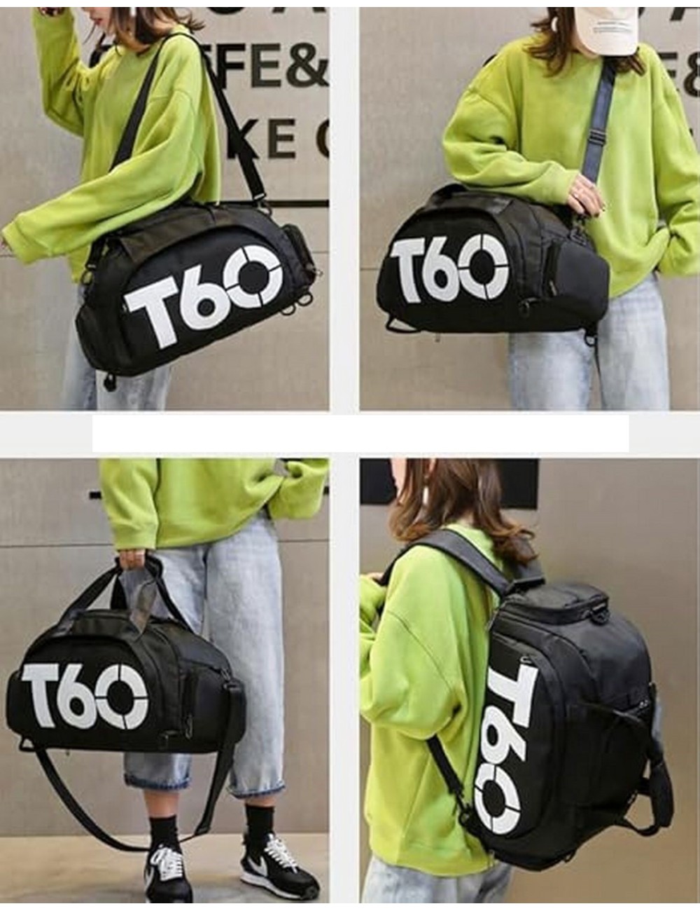 Morral Tipo Bolso Deportivo Viajero T60 Unisex