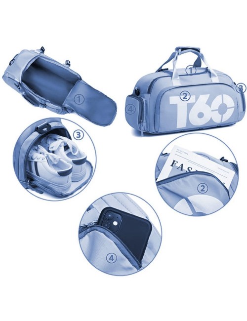 Morral Tipo Bolso Deportivo Viajero T60 Unisex