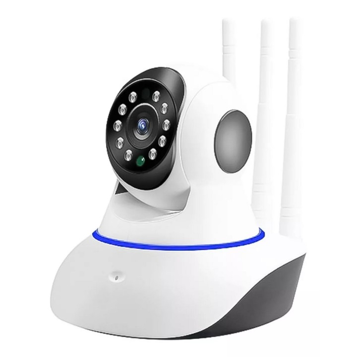 Cámara De Visión Nocturna Hd Wifi Sensor Movimiento Giro 360