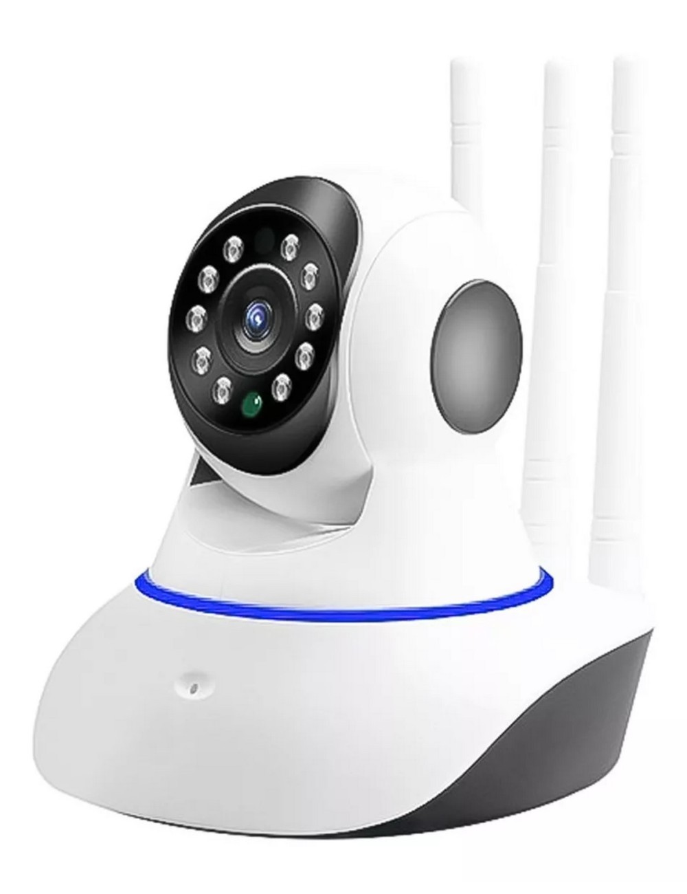 Cámara De Visión Nocturna Hd Wifi Sensor Movimiento Giro 360