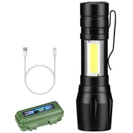 Linterna Recargable Led Portable Mini Potencia 500 Lumens