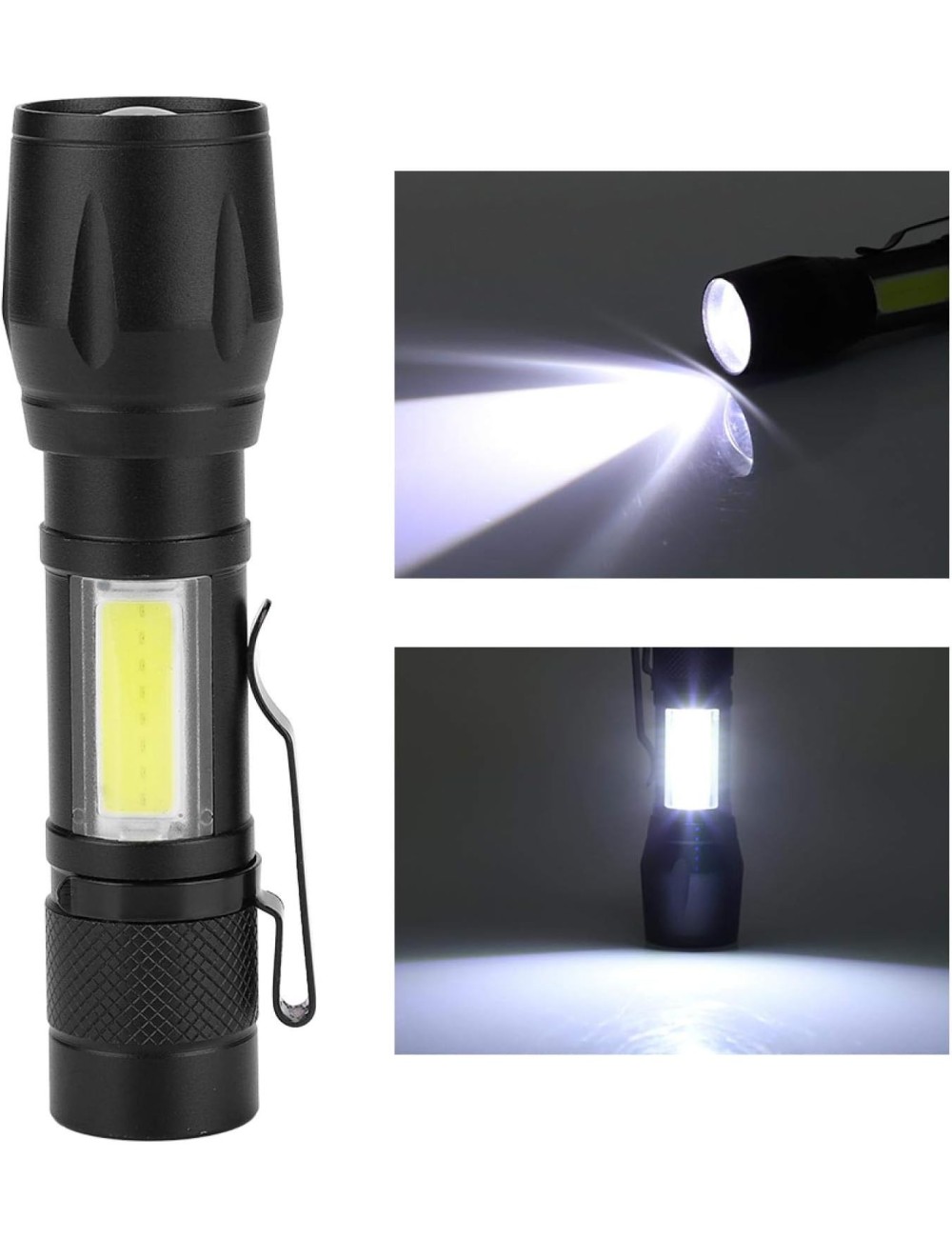 Linterna Recargable Led Portable Mini Potencia 500 Lumens