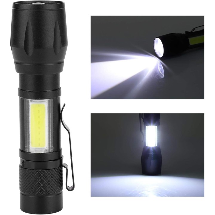 Linterna Recargable Led Portable Mini Potencia 500 Lumens