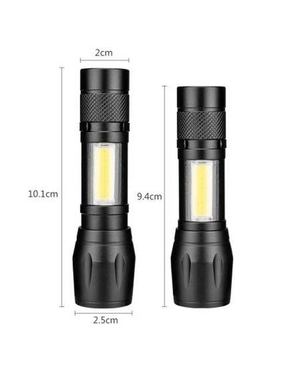 Linterna Recargable Led Portable Mini Potencia 500 Lumens