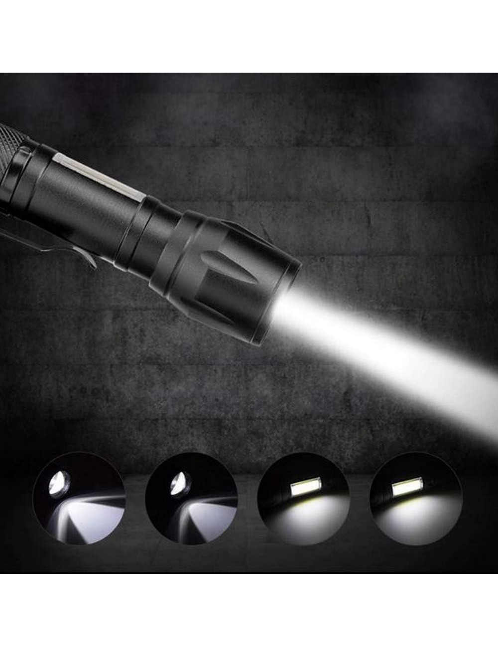 Linterna Recargable Led Portable Mini Potencia 500 Lumens