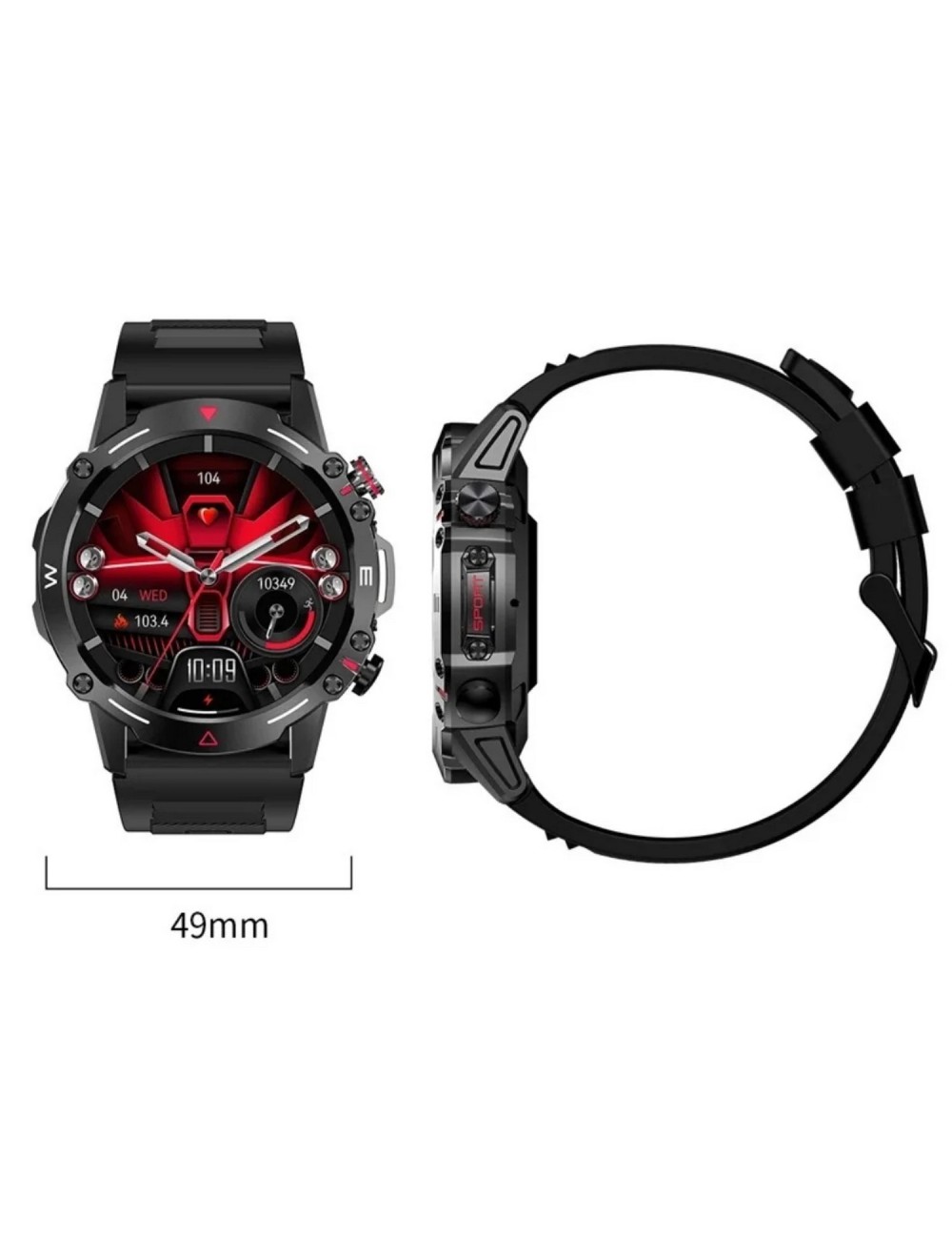 Reloj Inteligente Smartwatch Llamadas Bluetooh Smart Gs-80