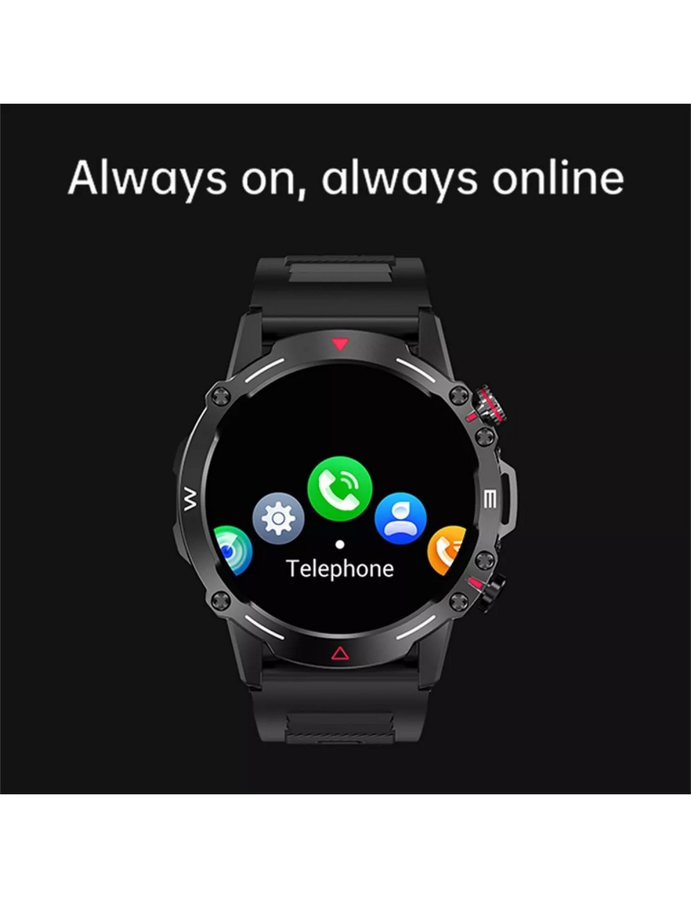 Reloj Inteligente Smartwatch Llamadas Bluetooh Smart Gs-80