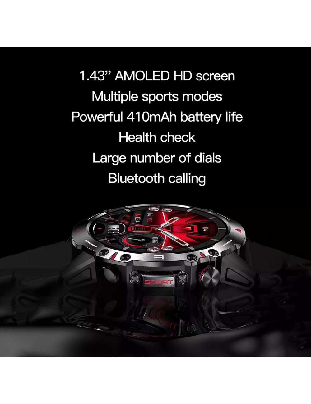 Reloj Inteligente Smartwatch Llamadas Bluetooh Smart Gs-80