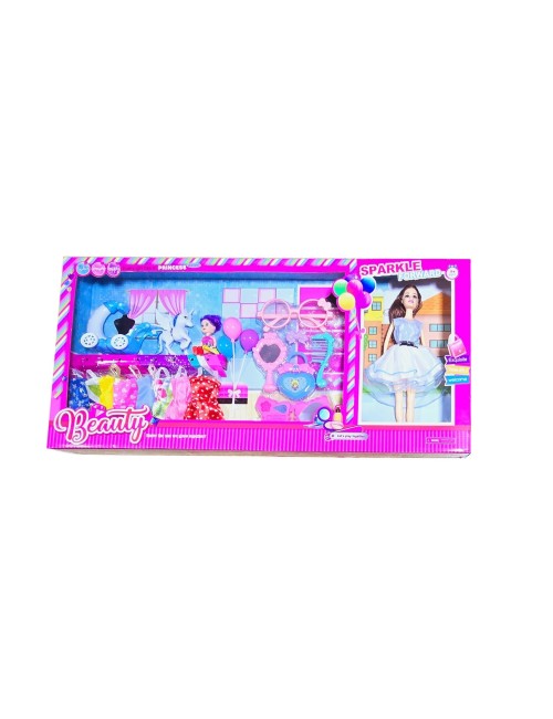 Muñecas Vestidos Accesorios Unicornio Pegasus Juguete Niña