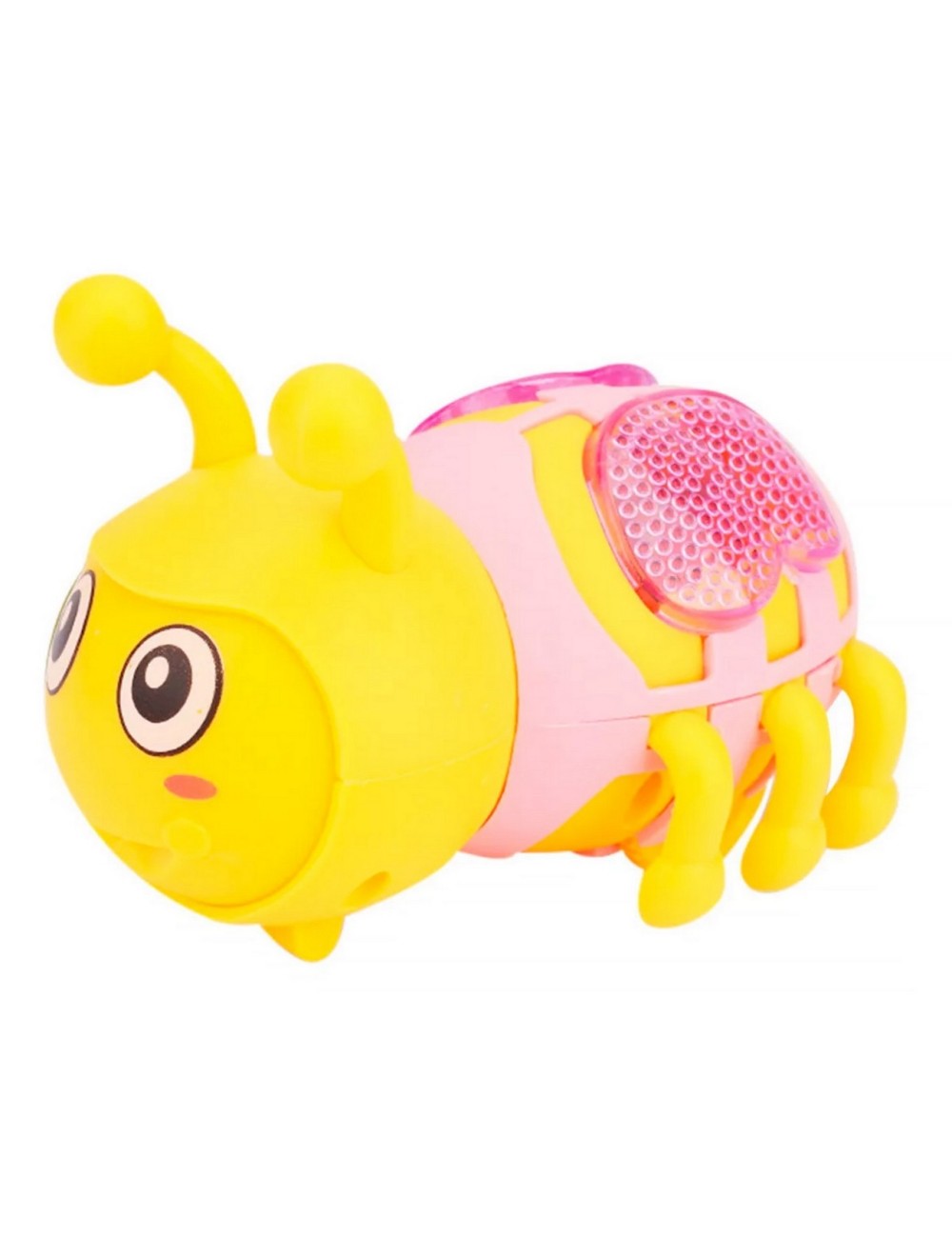 Carros De Cuerda Abeja Luces Juguete Niñas X 3 Unidades