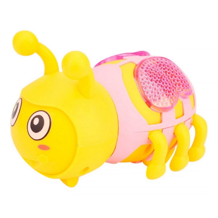 Carros De Cuerda Abeja Luces Juguete Niñas X 3 Unidades