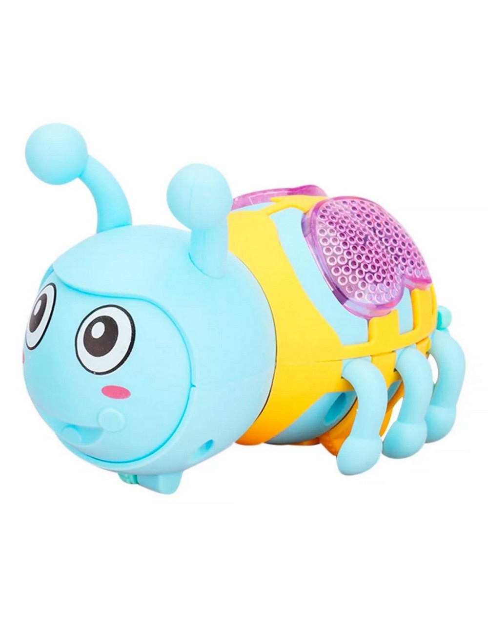 Carros De Cuerda Abeja Luces Juguete Niñas X 3 Unidades