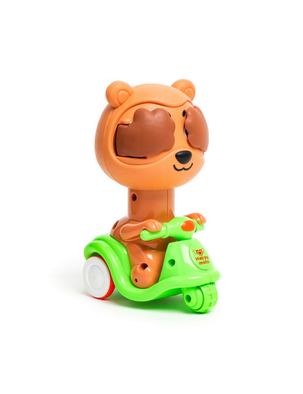 Motos De Impulso Animales Tigre Oso Pato Perro X 4 Unidades