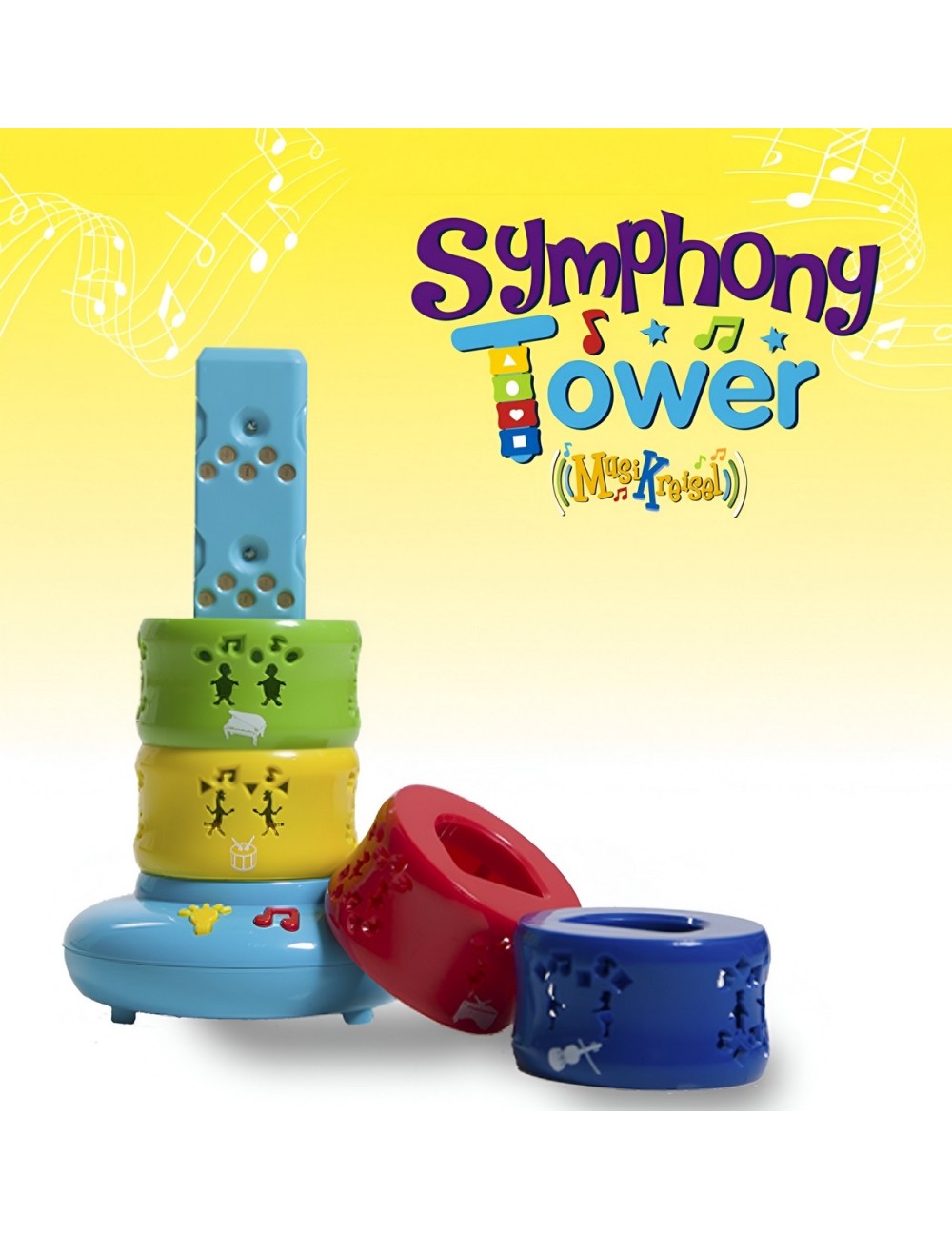 Torre Musical Juguete Didactico Bebes Aprendizaje+ Baterias