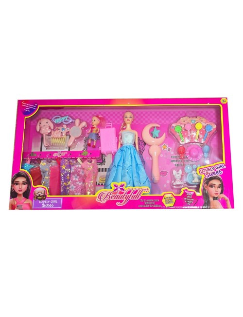 Muñeca Reina Vestido Elegante Accesorios Vestidos Mascotas