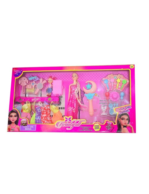 Muñeca Reina Vestido Elegante Accesorios Vestidos Mascotas