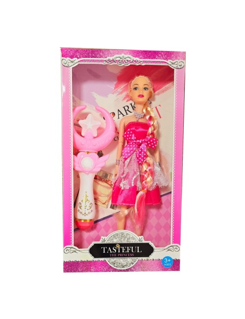Muñeca Vestido Varita Magica Juguete Interactivo Niña