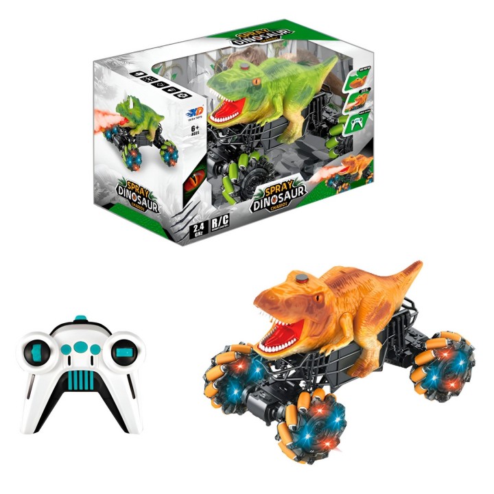 Carro Dinosaurio Tiranosaurio Rex Recargable Control Remoto