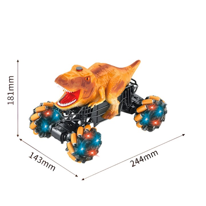 Carro Dinosaurio Tiranosaurio Rex Recargable Control Remoto