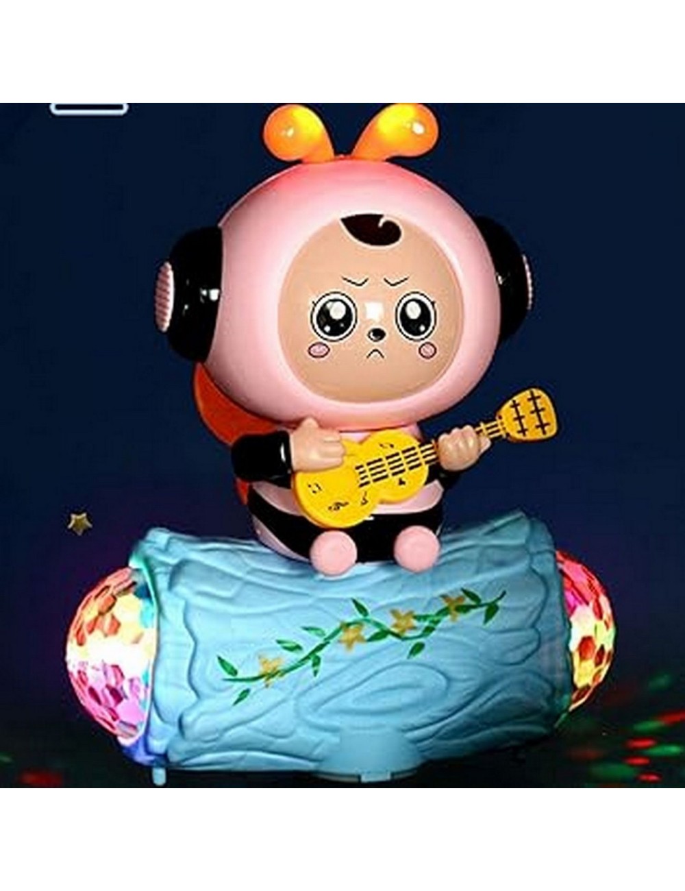 Robot Abeja Feliz Scooter Luces Sonidos Juguete +baterias