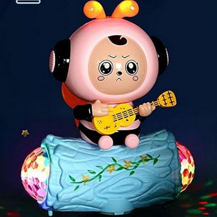 Robot Abeja Feliz Scooter Luces Sonidos Juguete +baterias