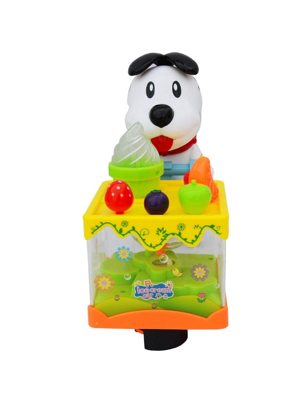 Robot Perro Heladeria Frutas Interactivo Juguete + Bateria