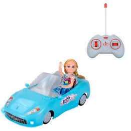 Carro Auto Deportivo Muñeca Carreras Control Remoto Juguete