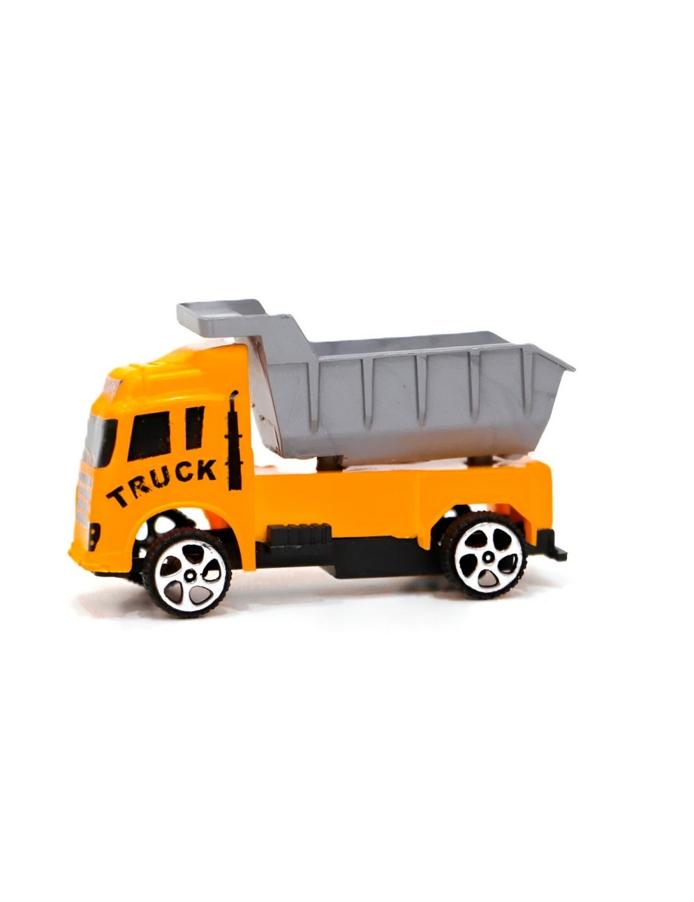 Carro Camion Construccion Linea Amarilla Juguetex 12unidades