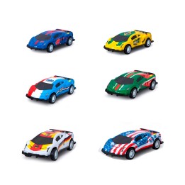 Carro De Impulso Rally Paises Juguete Niño X 6 Unidades